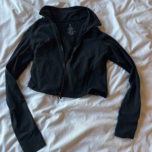 Black Zip-Up Jacket